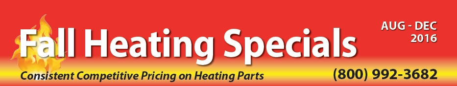 Fall Heating Specials Banner